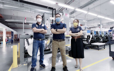 Mega Label chooses Martin Automatic technology and installs it with video assistance from US technicians